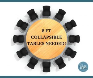 tables needed